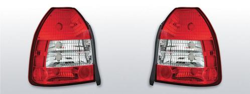 Achterlichten | Honda Civic Hatchback 1995-2001 3D rood / wi, Auto-onderdelen, Verlichting, Nieuw, Honda, Verzenden