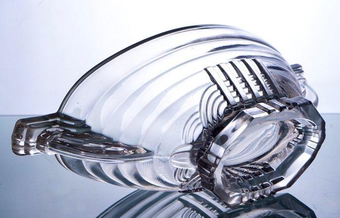 Val Saint Lambert - Charles Graffart - Schaal - Luxval coupe, Antiek en Kunst, Antiek | Glaswerk en Kristal