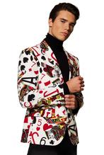 Casino Speelkaarten Blazer Heren OppoSuits, Verzenden