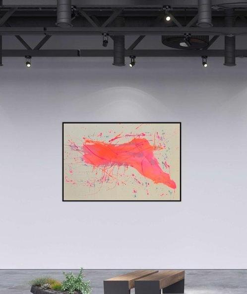 Stefanie Raus - Summersplash III 757 XXL, Antiek en Kunst, Kunst | Schilderijen | Modern