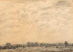 Leo Gestel (1881-1941) - Landschap met dieren