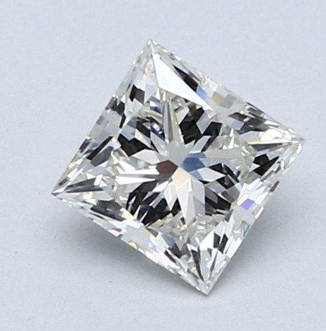 1 pcs Diamant  (Natuurlijk)  - 0.92 ct - Carré - H - VVS2 -, Handtassen en Accessoires, Edelstenen