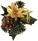 Kerstbijsteker Goud Appel Cadeautje en Besjes per stuk, Huis en Inrichting, Nieuw