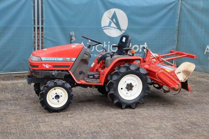 Veiling: Minitractor Yanmar Ke-3 Diesel 13.5pk met grondfree, Zakelijke goederen, Landbouw | Tractoren, Ophalen