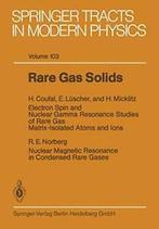 Rare Gas Solids.by Coufal, H. New   .=, Coufal, H., Verzenden