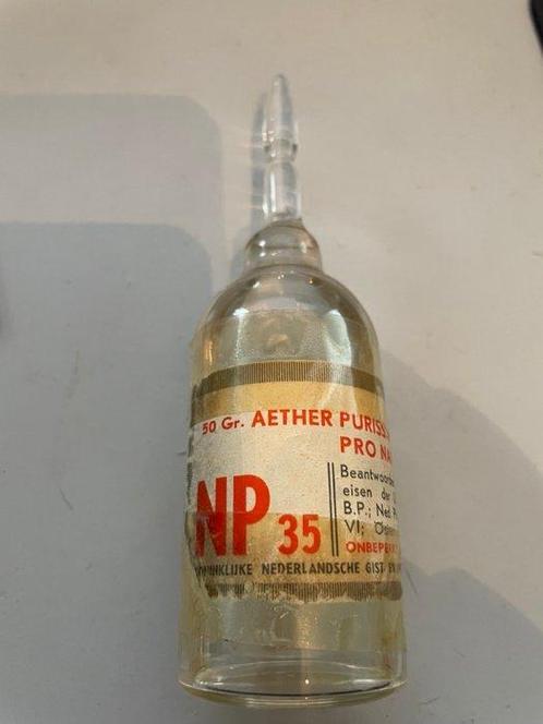 Medisch instrument (5) - Glas, Metaal - Anaesthesiemiddelen, Antiek en Kunst, Antiek | Wandborden en Tegels