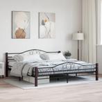 vidaXL Bedframe metaal zwart 180x200 cm, Verzenden, Nieuw