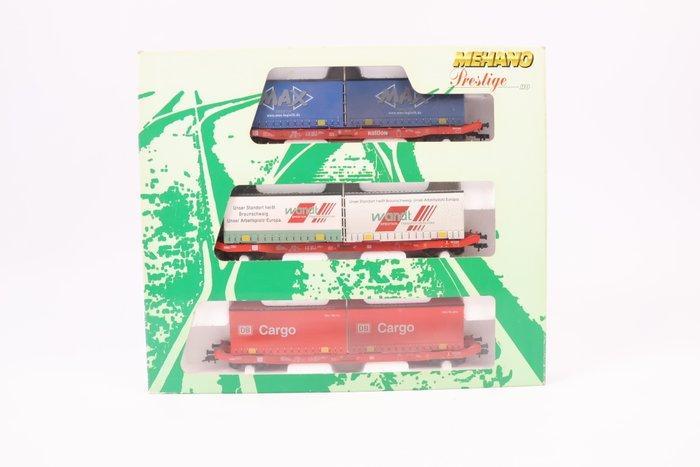 Mehano H0 - T616 - Modeltrein goederenwagonset (1) - Drie, Hobby en Vrije tijd, Modeltreinen | H0