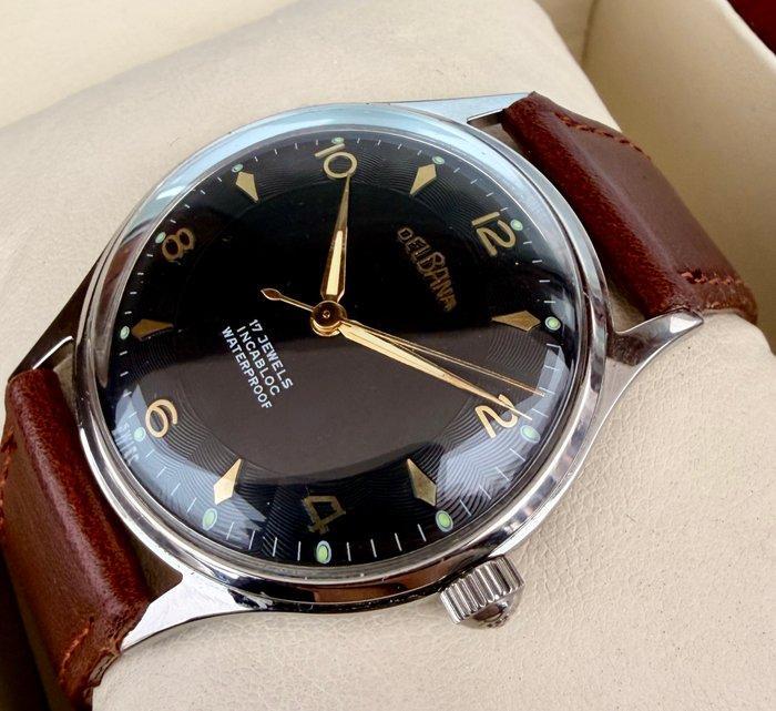 Delbana - 17 jewels JUMBO - Zonder minimumprijs - 156026 -, Handtassen en Accessoires, Horloges | Heren