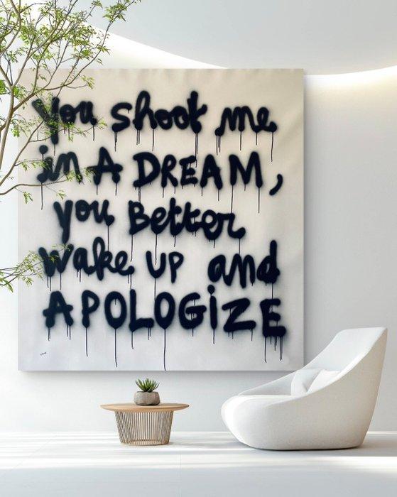 Johanne8 (1974) - You shoot me in a dream, you better wake, Antiquités & Art, Art | Peinture | Moderne