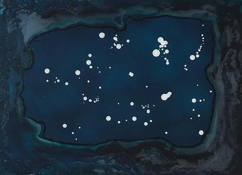 Anton Kaestner - #146 - Alechinskys Sky, Antiek en Kunst, Kunst | Schilderijen | Modern