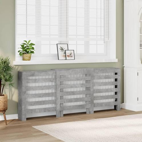 vidaXL Radiatorombouw 205x21,5x83,5 cm bewerkt hout, Doe-het-zelf en Bouw, Verwarming en Radiatoren, Nieuw, Verzenden