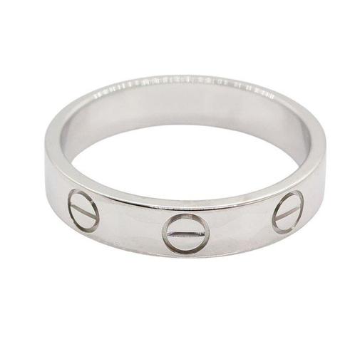 Cartier - Bague - LOVE small model - 18 carats Or blanc, Handtassen en Accessoires, Ringen