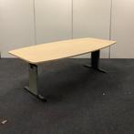Verstelbare vergadertafel, (bxd) 240x120 cm, ahorn (wilde, Gebruikt, Bureau