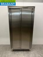 RVS Saro Servieskast Werkkast Kast 2 schuifdeuren 100 cm, Ophalen of Verzenden, Nieuw in verpakking