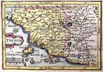 Europa, Kaart - Italië / Toscane / Umbrië / Lazio; Jodocus