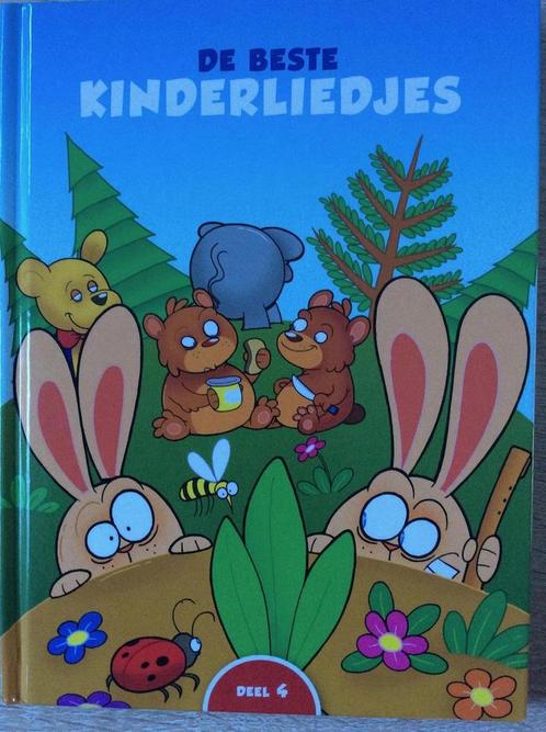 De beste kinderliedjes deel 4 boek inclusief CD, Boeken, Kinderboeken | Baby's en Peuters, Gelezen, Verzenden