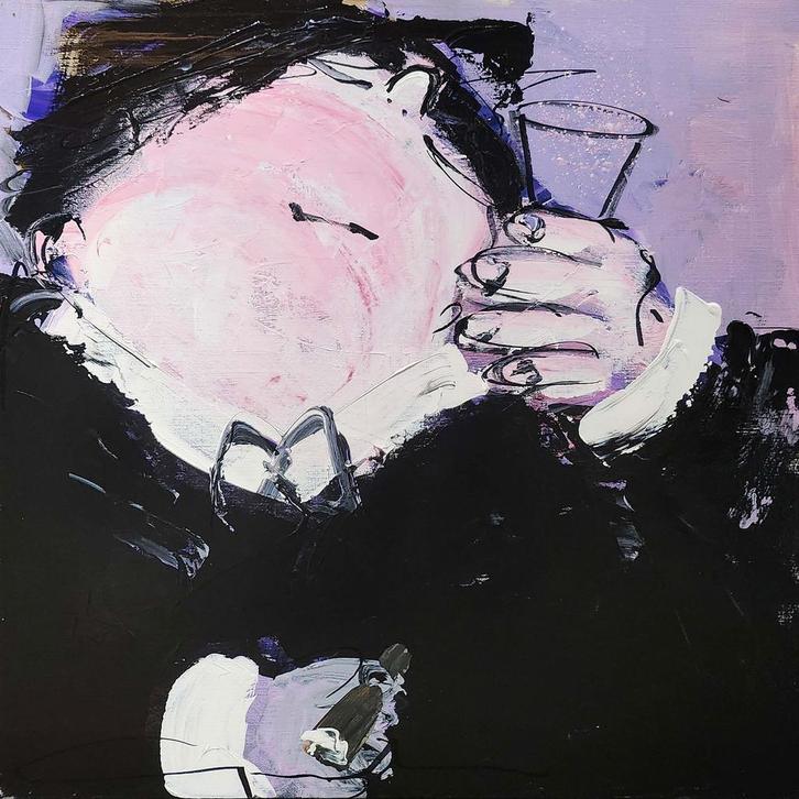 Geniet | Gerdine Duijsens, Antiek en Kunst, Kunst | Schilderijen | Modern, Ophalen