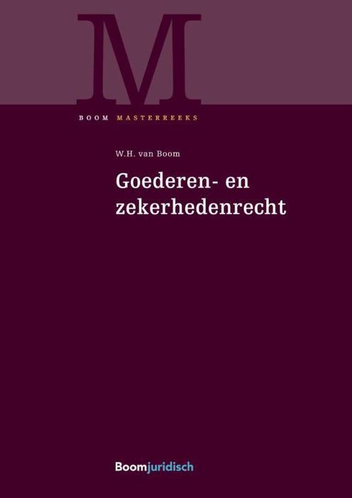 Boom Juridische studieboeken  -   Goederen- &, Livres, Science, Envoi