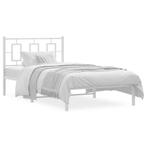 Bedframe Metaal Wit 100x200 | Retour Deal 55% Korting!, Verzenden