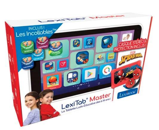 LEXIBOOK - LEXITAB 7-INCH KINDERTOUCHSCREENTABLET SPIDER-MAN, Computers en Software, Windows Tablets, Verzenden