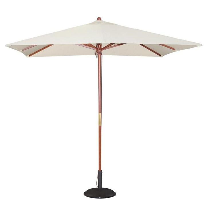 Parasol creme vierkant 2,5 meter | 2,7(h)x 2,5(Ø)m Bolero, Zakelijke goederen, Horeca | Keukenapparatuur, Nieuw in verpakking