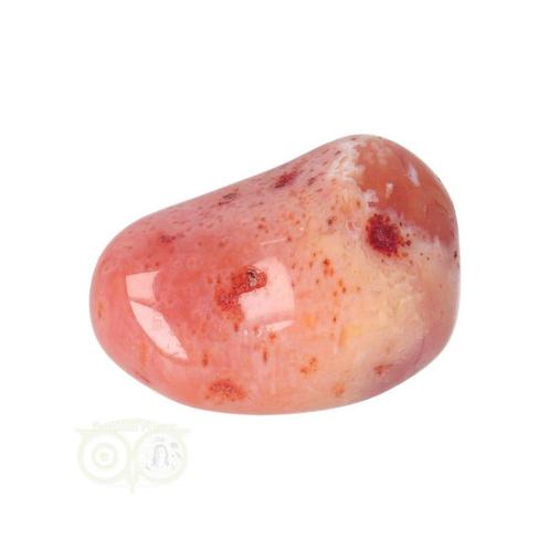 Carneool Botswana Agaat knuffelsteen Nr 23 - 37 gram, Handtassen en Accessoires, Edelstenen, Nieuw, Verzenden