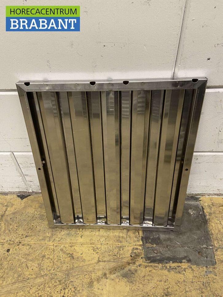 RVS Rooster Lamellenfilter Filter voor Afzuigkap Dampkap 45, Elektronische apparatuur, Afzuigkappen, Nieuw, Ophalen of Verzenden