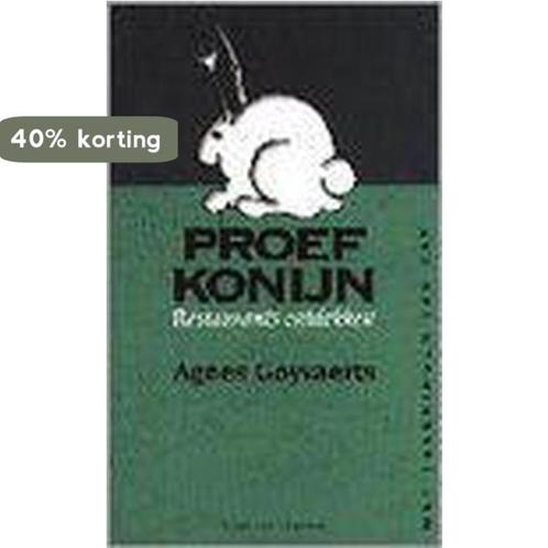 Proefkonijn - restaurants ontdekken 9789002206696, Boeken, Kookboeken, Gelezen, Verzenden