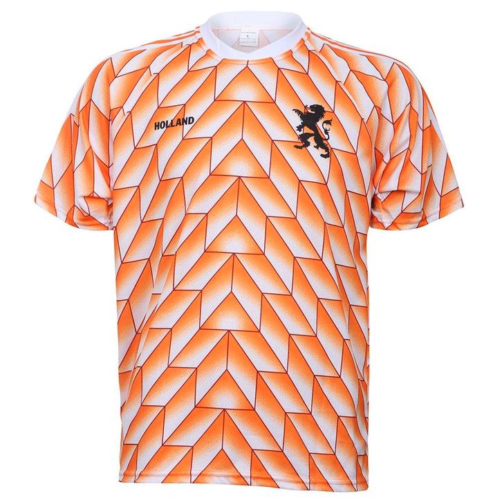 Kingdo EK 88 Voetbalshirt - Eigen Naam 1988 - Oranje -, Sport en Fitness, Voetbal, Bal, Nieuw, Verzenden