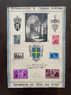 België - Orval herdenkingsbladen 5 stuks (Blokken met zelfde, Gestempeld