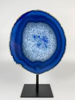 Agate - géode de cristal de roche sur stand Géode - Hauteur, Collections, Minéraux & Fossiles