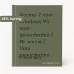 Access 7 voor Windows 95 voor gevorderden / NL versie / Voor, Boeken, Verzenden, Gelezen, K. Boertjens