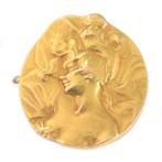 Broche - 18 carats Or jaune - Art Nouveau, 1900