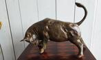 Beeldje - Stier - 40 cm - Brons