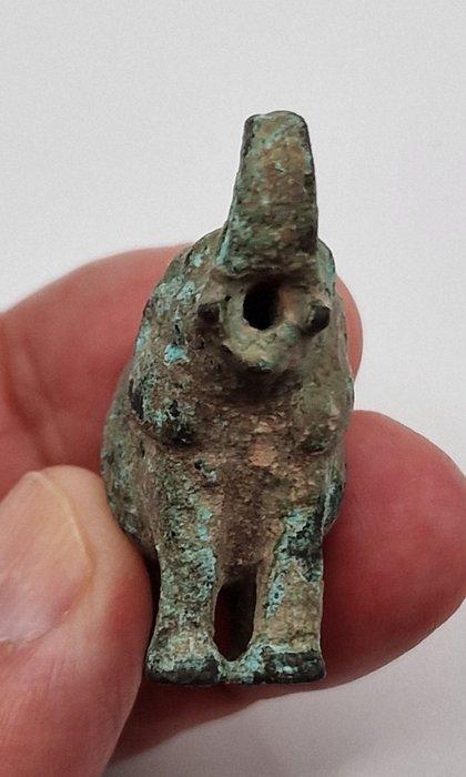 Oud-West-Aziatisch Brons Zeldzame olifantenvormige, Antiek en Kunst, Antiek | Overige Antiek