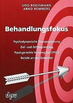 Behandlungsfokus  Udo Boessmann  Book, Udo Boessmann, Verzenden