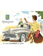 1954 PEUGEOT 203 BROCHURE FRANS, Ophalen of Verzenden