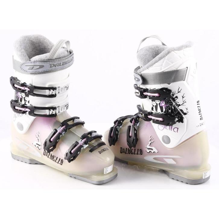 38 38,5 nieuwe kinder skischoenen DALBELLO GAIA 4, pink/whit, Sport en Fitness, Skiën en Langlaufen, Ski, Schoenen, Nieuw, Overige merken