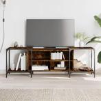 vidaXL Tv-meubel 153x37x50 cm bewerkt hout gerookt, Huis en Inrichting, Kasten |Televisiemeubels, Verzenden, Nieuw