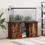 vidaXL Aquariumstandaard 121x41x58 cm bewerkt hout gerookt, Dieren en Toebehoren, Vissen | Aquaria en Toebehoren, Verzenden, Nieuw