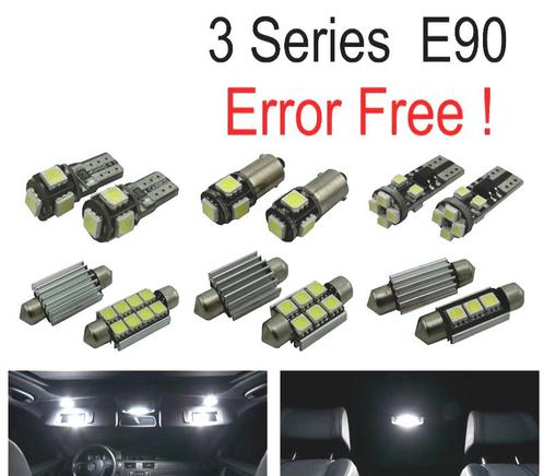 Kit 17 Ampoules Led Intérieur Pour Bmw Série 3 E90 Berline 3, Auto-onderdelen, Verlichting, Verzenden