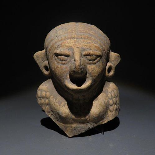 Maya Terre cuite Figure. env. 600 - 900 apr. J.-C. Hauteur, Verzamelen, Mineralen en Fossielen