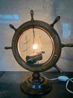 Lamp - Hout - Lamp zeilboot 1960