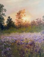 Emre Kinali - Purple Horizon, Antiquités & Art