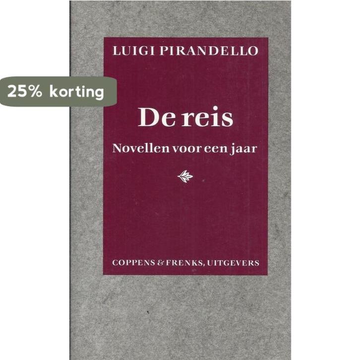 De reis / Novellen voor een jaar 9789071127106 L. Pirandello, Boeken, Romans, Gelezen, Verzenden