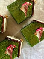 Sash Belle UK: 4 kerstornamenten in e vorm van een, Nieuw