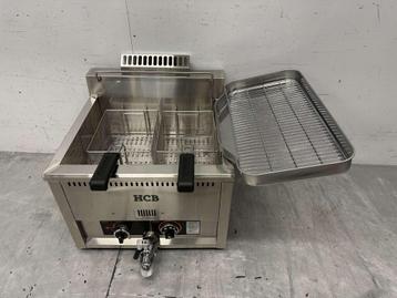 RVS Friteuse Frituur 30 liter Gas Horeca, Ophalen of Verzenden
