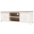 vidaXL Tv-meubel 120x30x40 cm wit, Huis en Inrichting, Kasten |Televisiemeubels, Verzenden, Nieuw