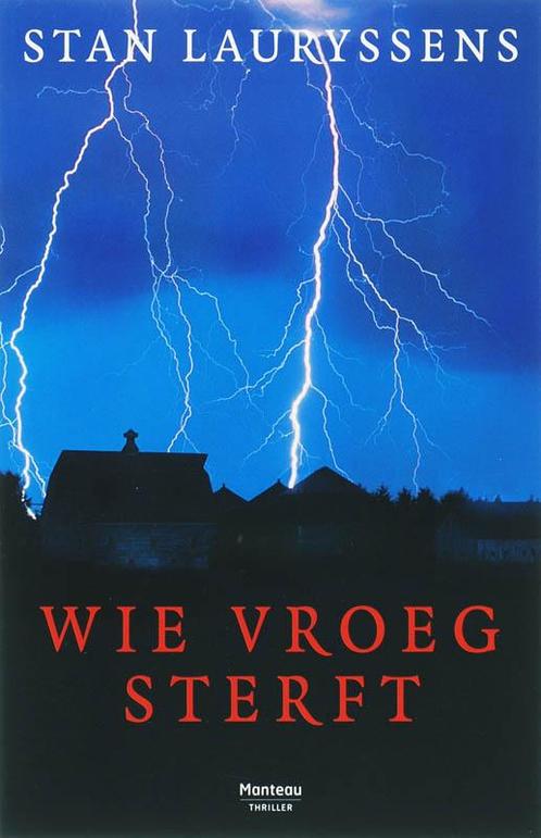 Wie vroeg sterft / De Antwerpse moordbrigade / 7, Boeken, Thrillers, Gelezen, Verzenden